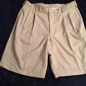 Tommy Armour Mens Khaki Athletic Golf Shorts W32